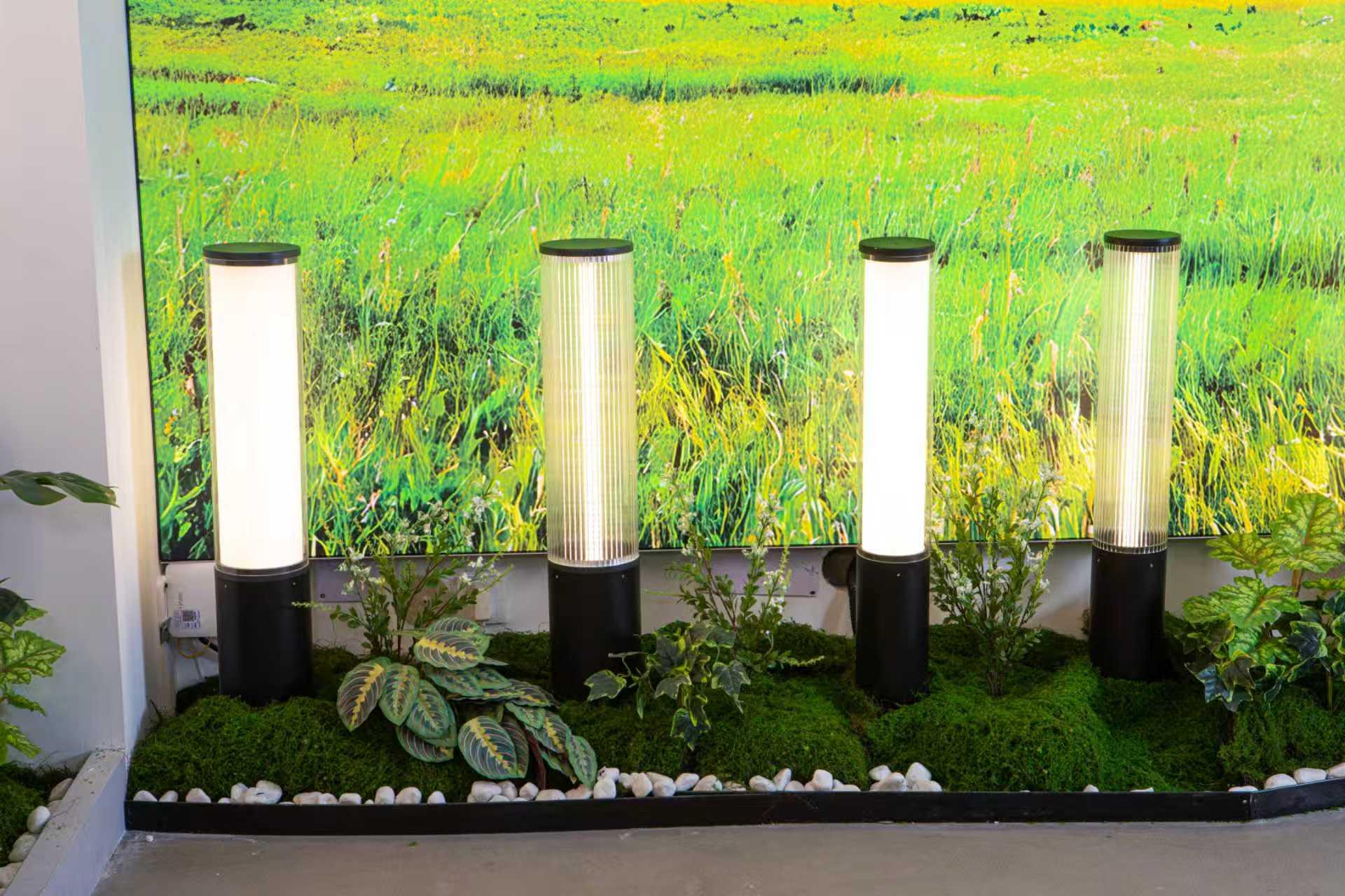 Цилиндрический газонный светильник D80 — фото 2